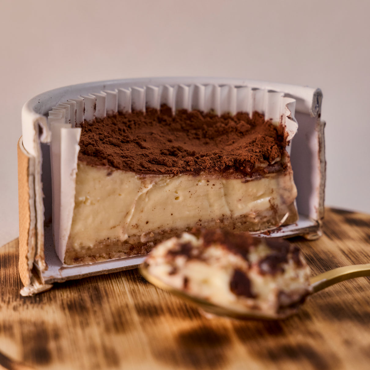 Cheesecake de tiramisú