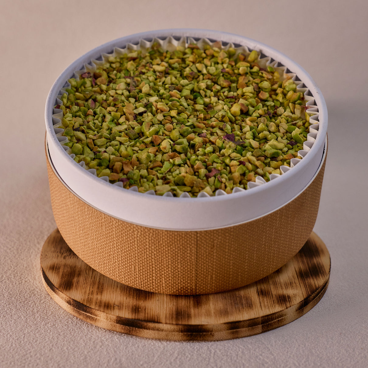Cheesecake de pistacho