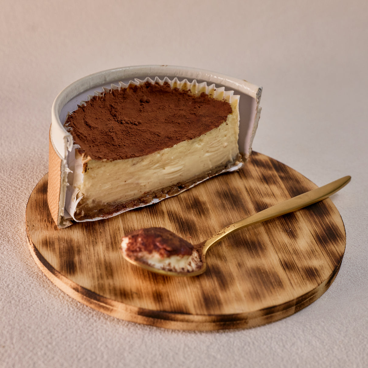 Cheesecake de tiramisú