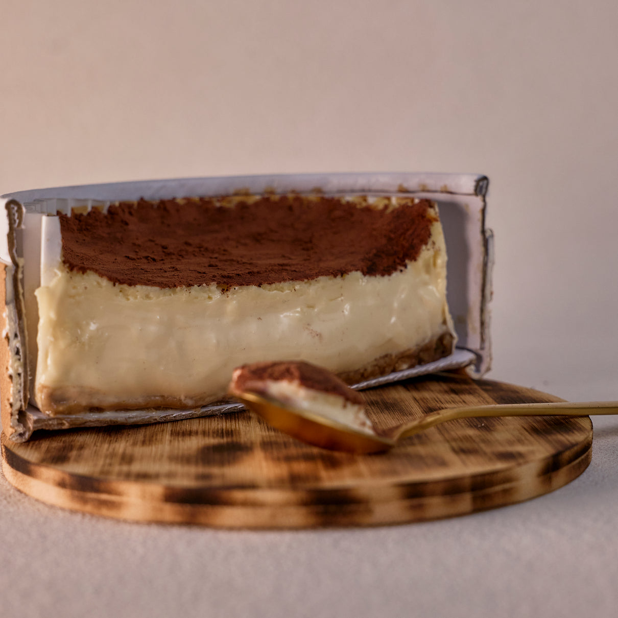 Cheesecake de tiramisú